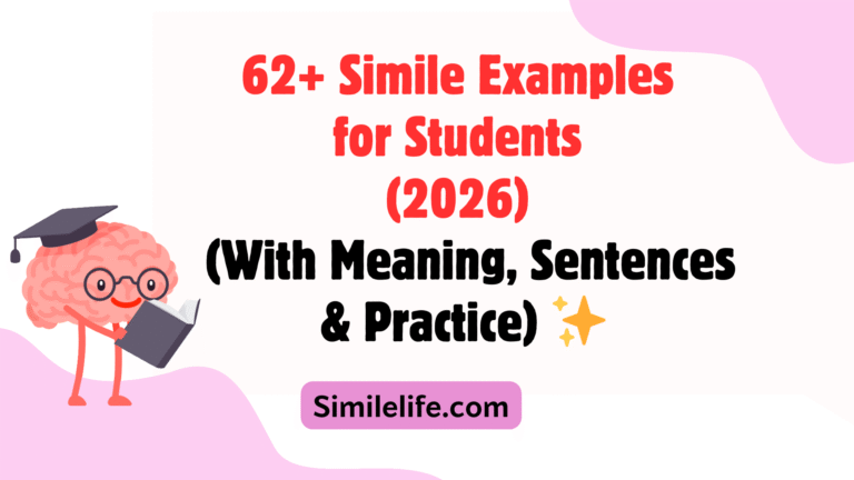 90 +Simile Examples for Kids 2026