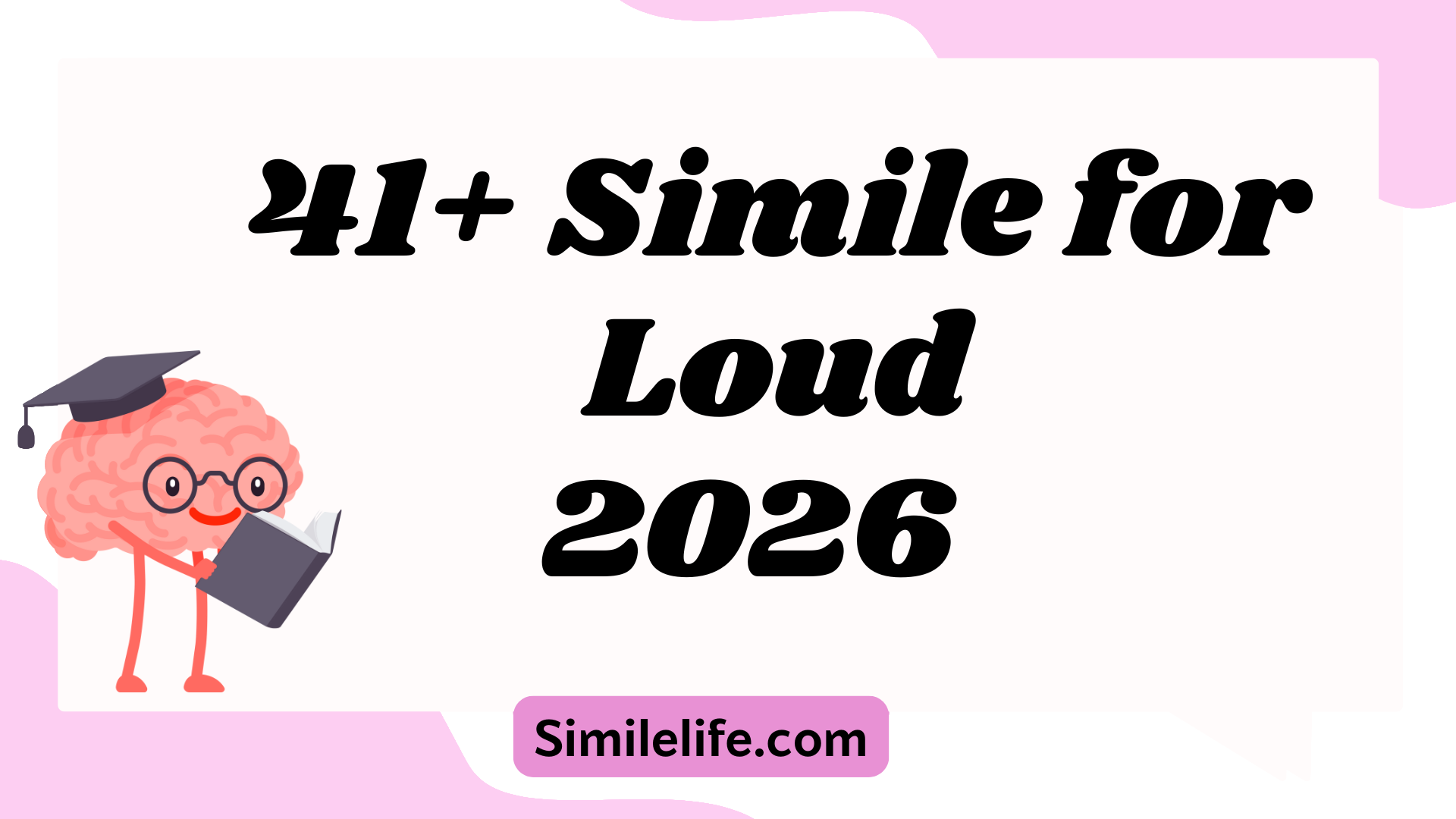41+ Simile for Loud (Meanings, Examples & Variations)