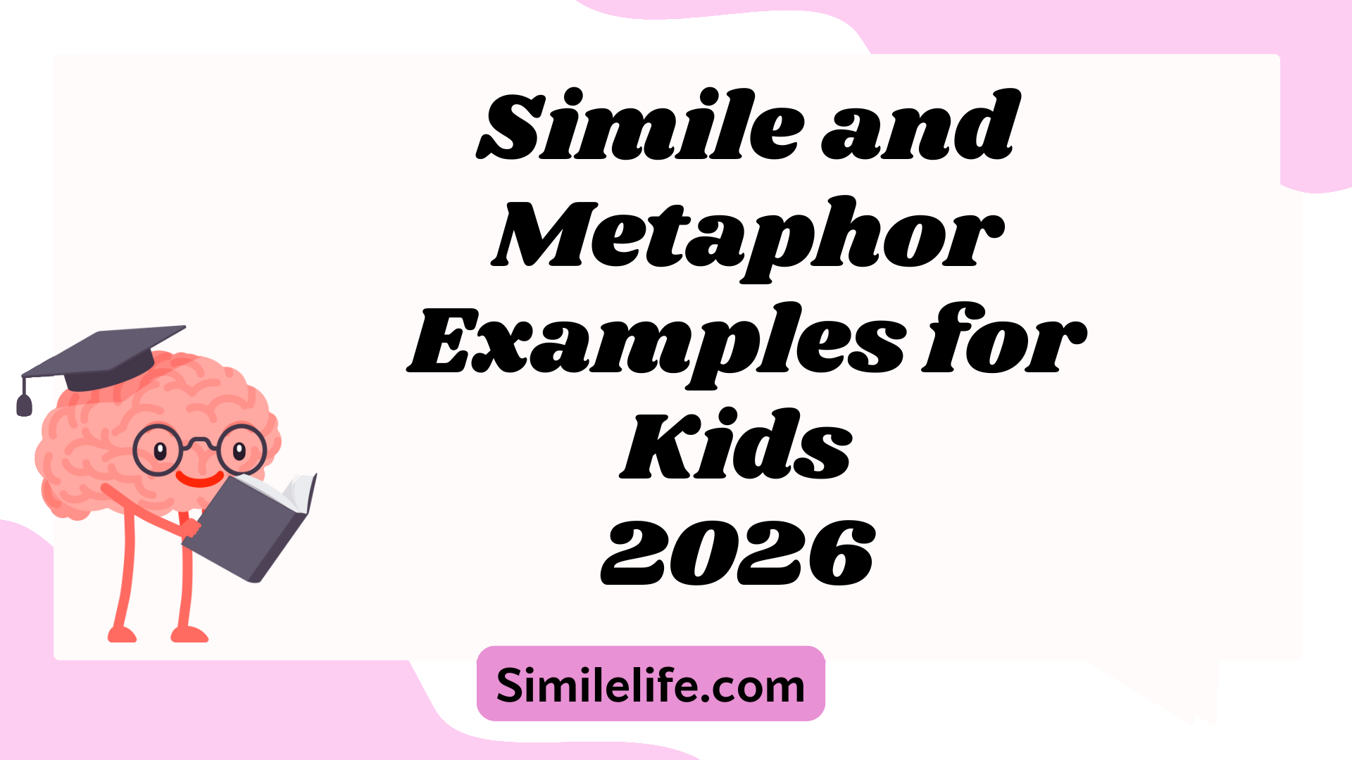 Simile and Metaphor Examples for Kids